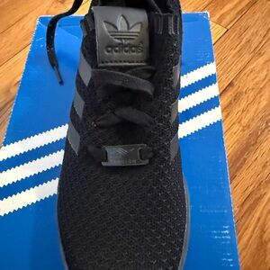 Adidas Black Knit Sneakers